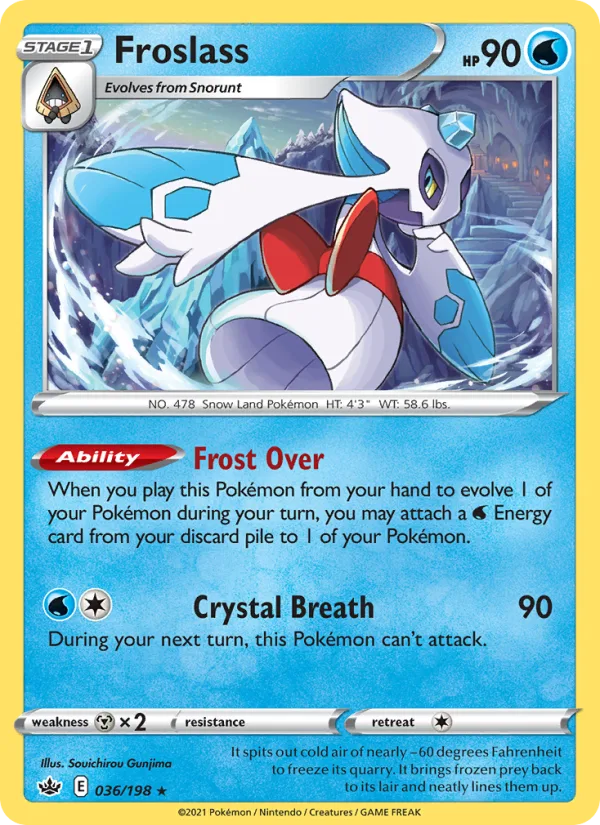 Froslass · Chilling Reign 36/198