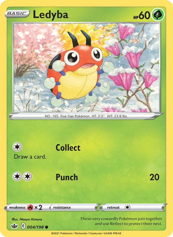 Ledyba · Chilling Reign 4/198