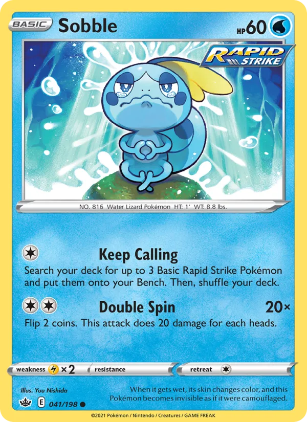 Sobble · Chilling Reign 41/198