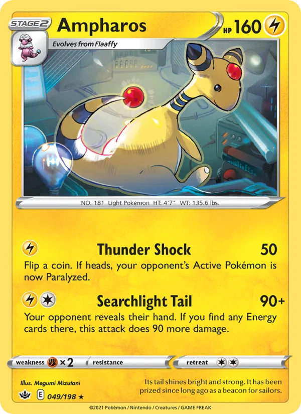 Ampharos · Chilling Reign 49/198