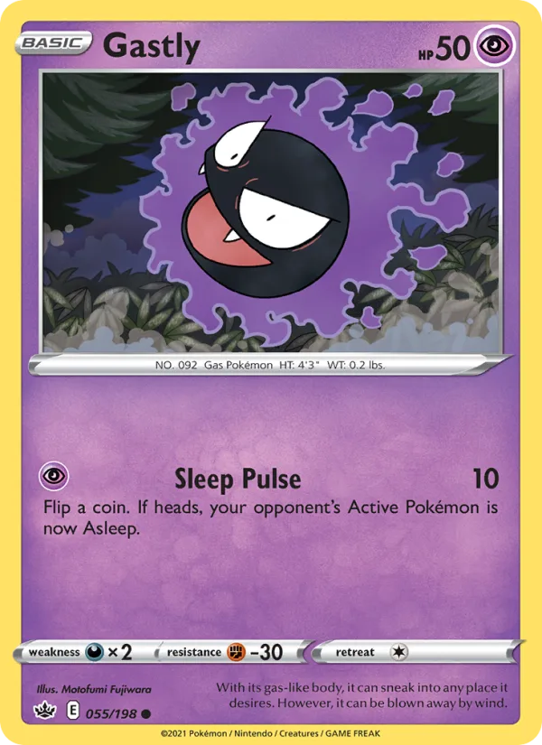 Gastly · Chilling Reign 55/198