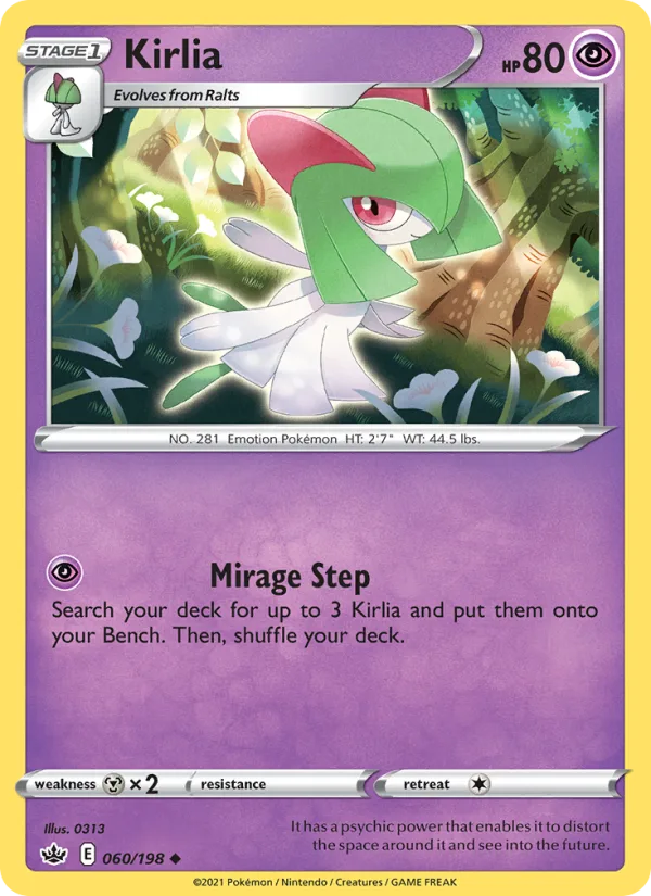 Kirlia · Chilling Reign 60/198
