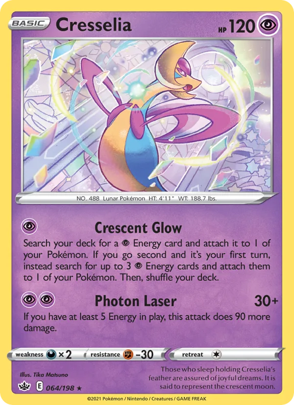 Cresselia · Chilling Reign 64/198
