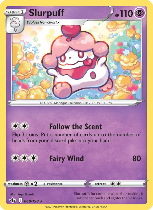 Slurpuff · Chilling Reign 68/198