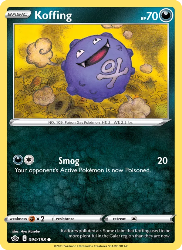 Koffing · Chilling Reign 94/198