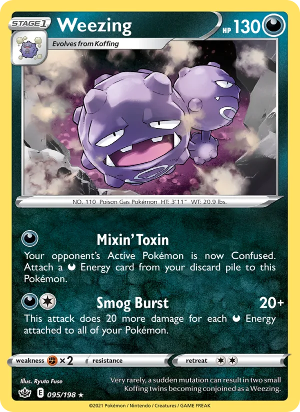 Weezing · Chilling Reign 95/198