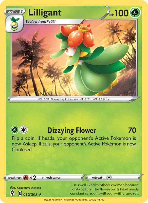 Lilligant · Evolving Skies 10/203