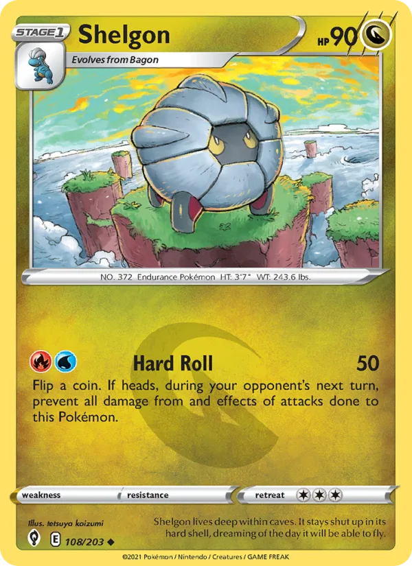 Shelgon · Evolving Skies 108/203