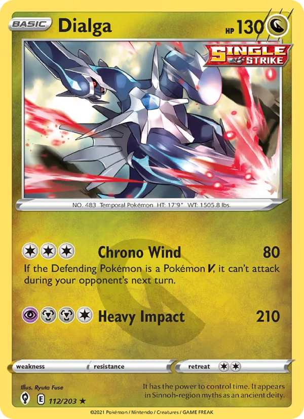 Dialga · Evolving Skies 112/203