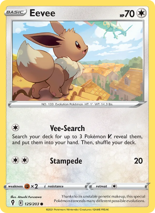 Eevee · Evolving Skies 125/203