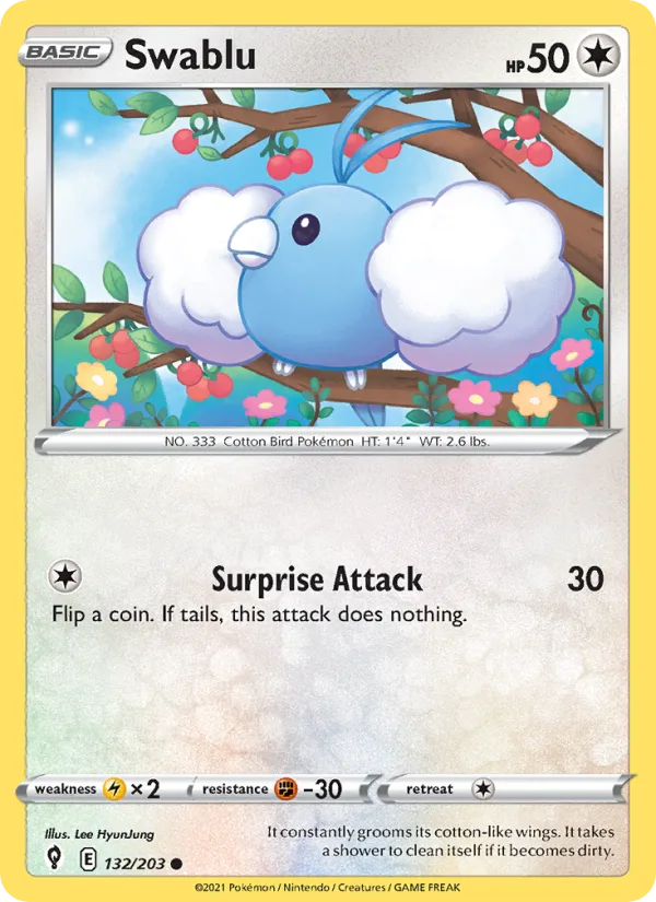 Swablu · Evolving Skies 132/203