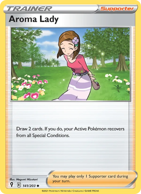Aroma Lady · Evolving Skies 141/203
