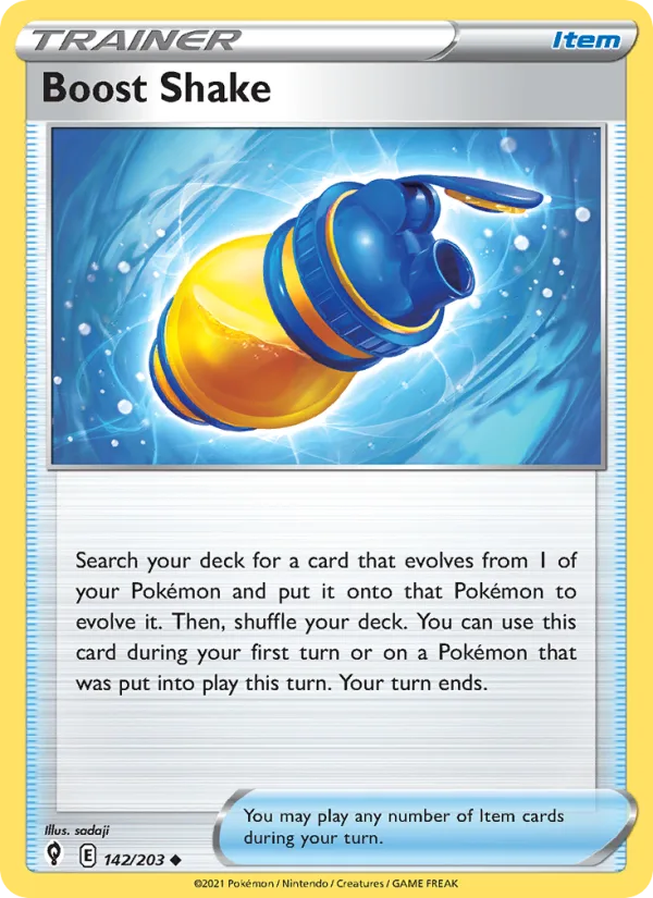 Boost Shake · Evolving Skies 142/203