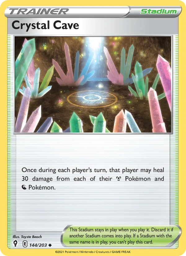 Crystal Cave · Evolving Skies 144/203