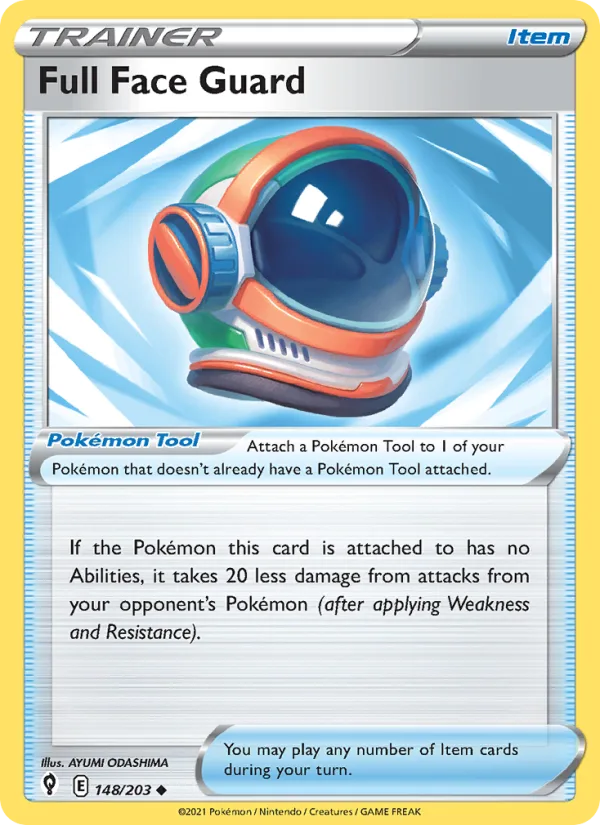 Full Face Guard · Evolving Skies 148/203