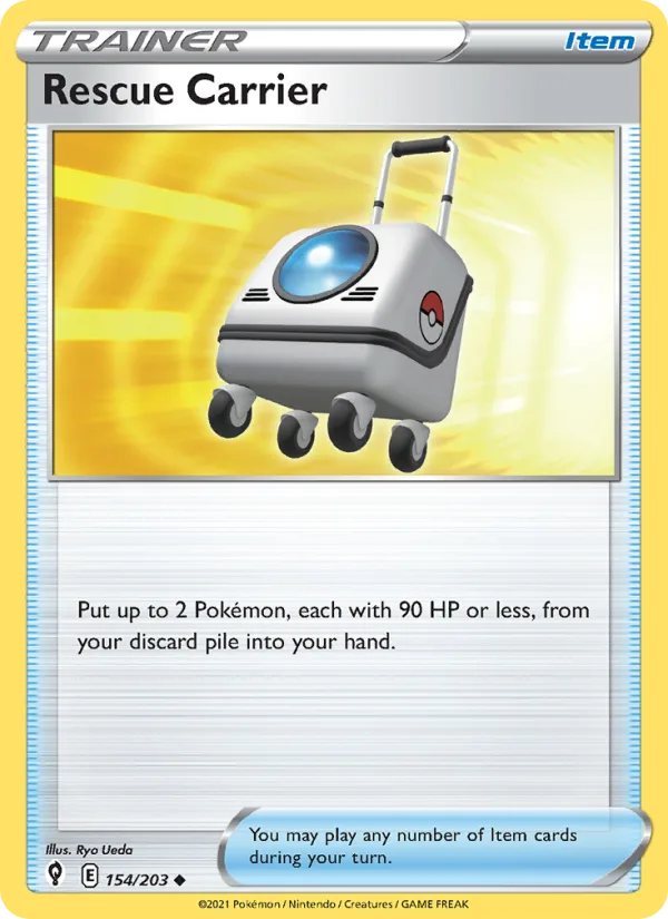Rescue Carrier · Evolving Skies 154/203