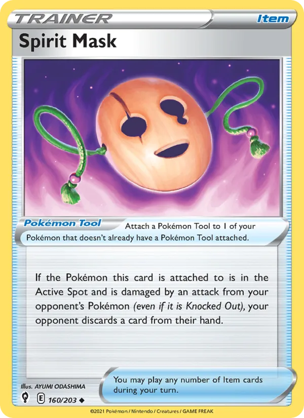 Spirit Mask · Evolving Skies 160/203