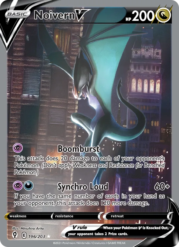 Noivern V · Evolving Skies 196/203