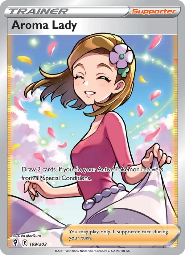 Aroma Lady · Evolving Skies 199/203