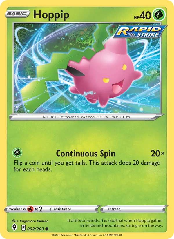 Hoppip · Evolving Skies 2/203
