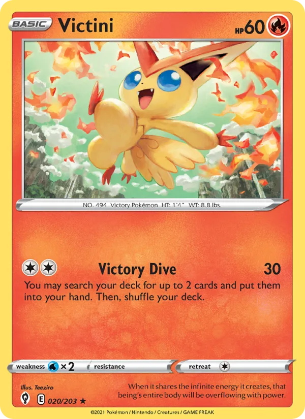 Victini · Evolving Skies 20/203