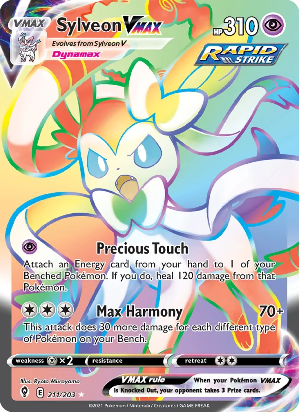 Sylveon VMAX · Evolving Skies 211/203