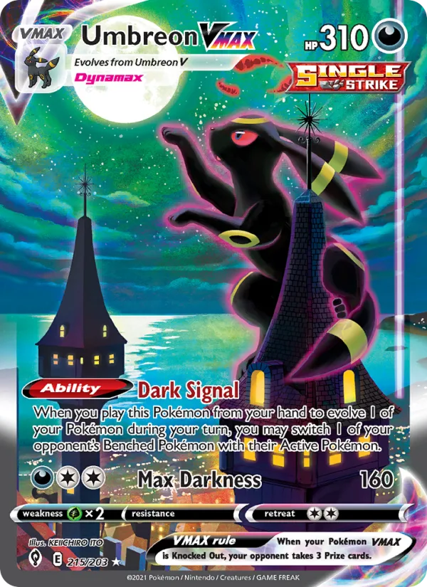 Umbreon VMAX · Evolving Skies 215/203