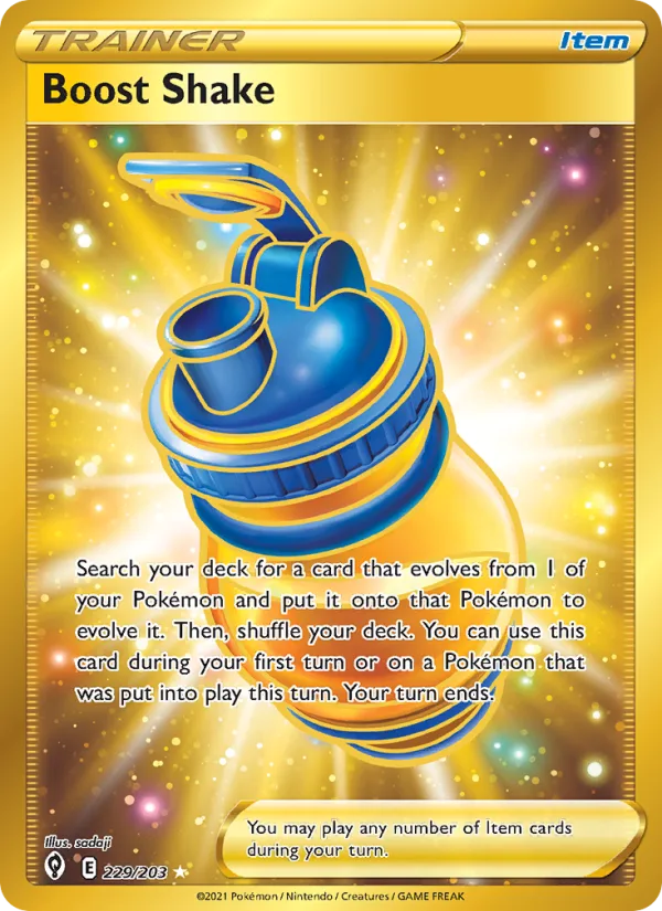 Boost Shake · Evolving Skies 229/203