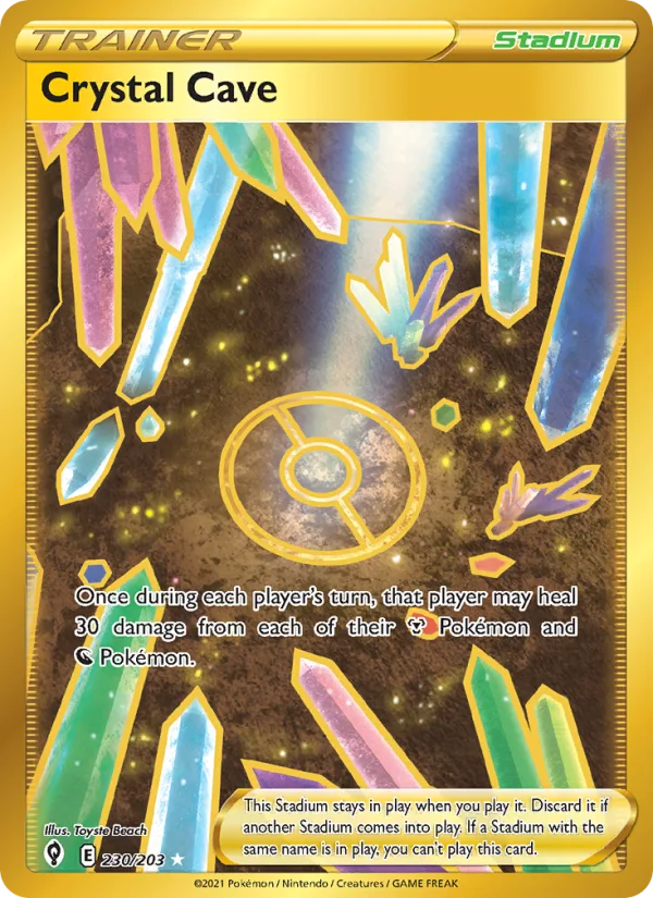 Crystal Cave · Evolving Skies 230/203