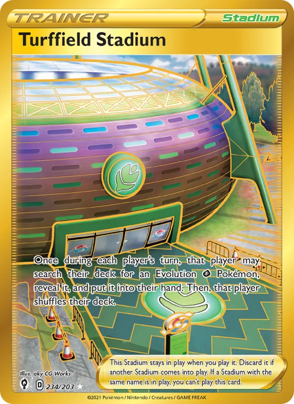 Turffield Stadium · Evolving Skies 234/203