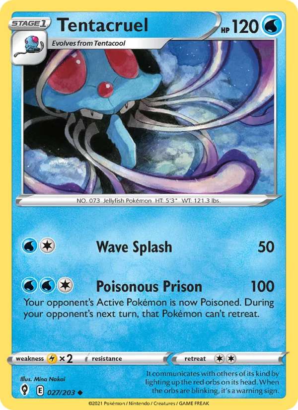 Tentacruel · Evolving Skies 27/203