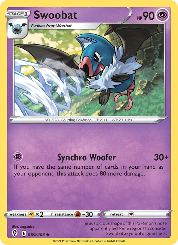 Swoobat · Evolving Skies 69/203