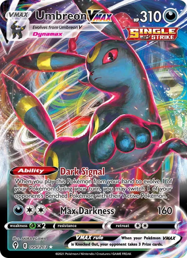 Umbreon VMAX · Evolving Skies 95/203