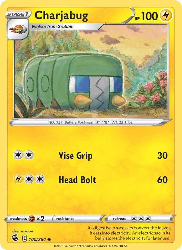 Charjabug · Fusion Strike 100/264