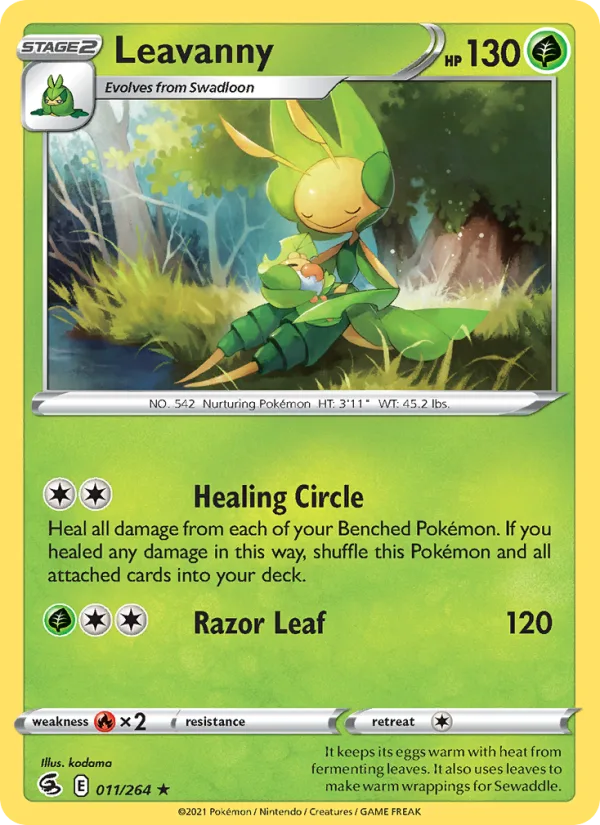 Leavanny · Fusion Strike 11/264