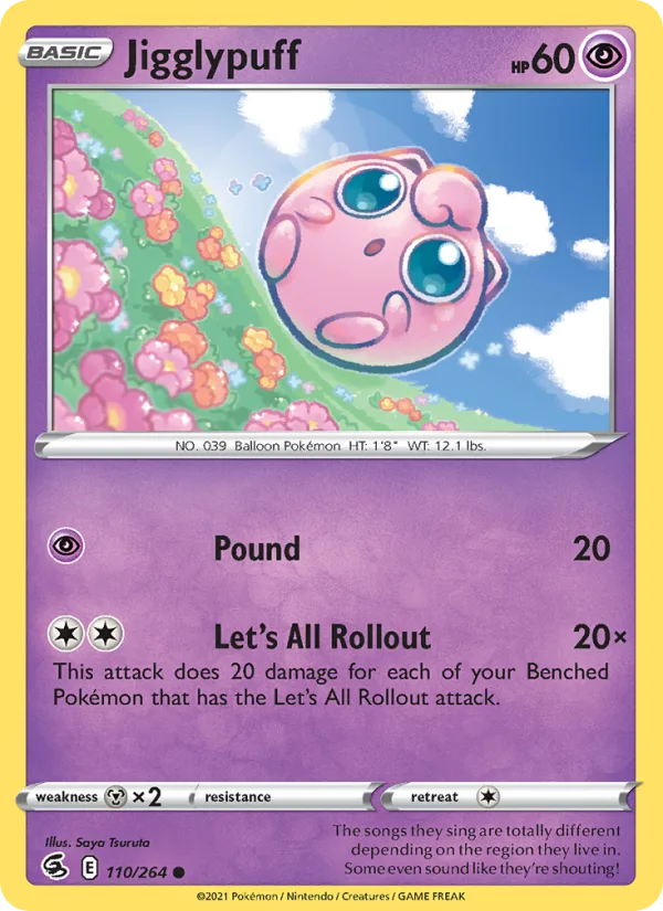 Jigglypuff · Fusion Strike 110/264
