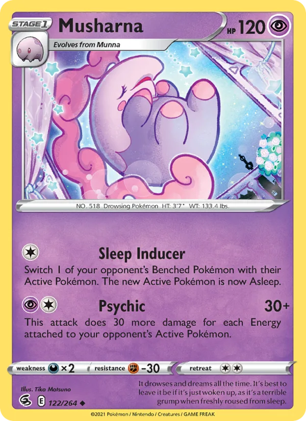 Musharna · Fusion Strike 122/264