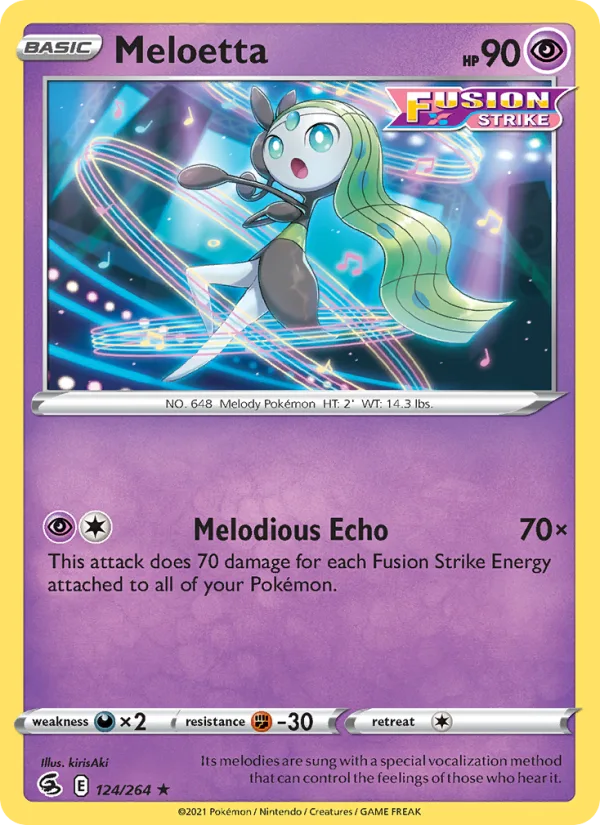 Meloetta · Fusion Strike 124/264