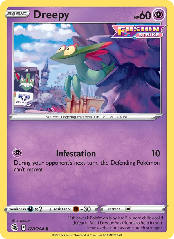 Dreepy · Fusion Strike 128/264