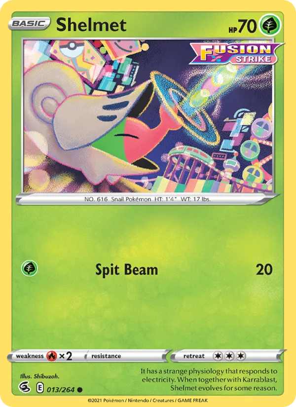 Shelmet · Fusion Strike 13/264