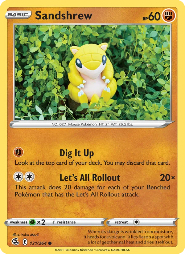Sandshrew · Fusion Strike 131/264