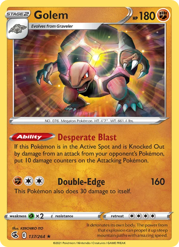 Golem · Fusion Strike 137/264