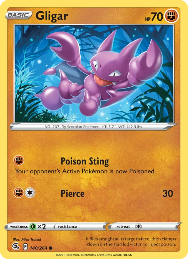 Gligar · Fusion Strike 140/264