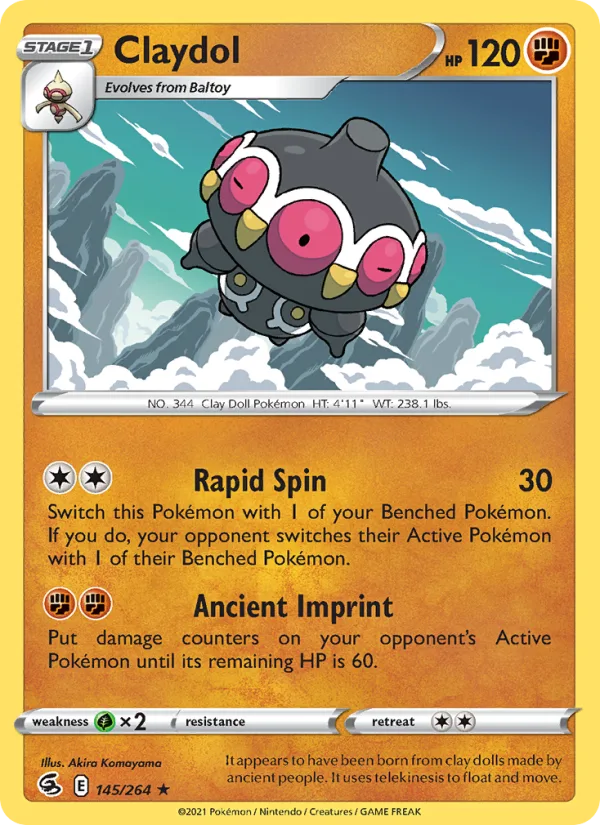 Claydol · Fusion Strike 145/264