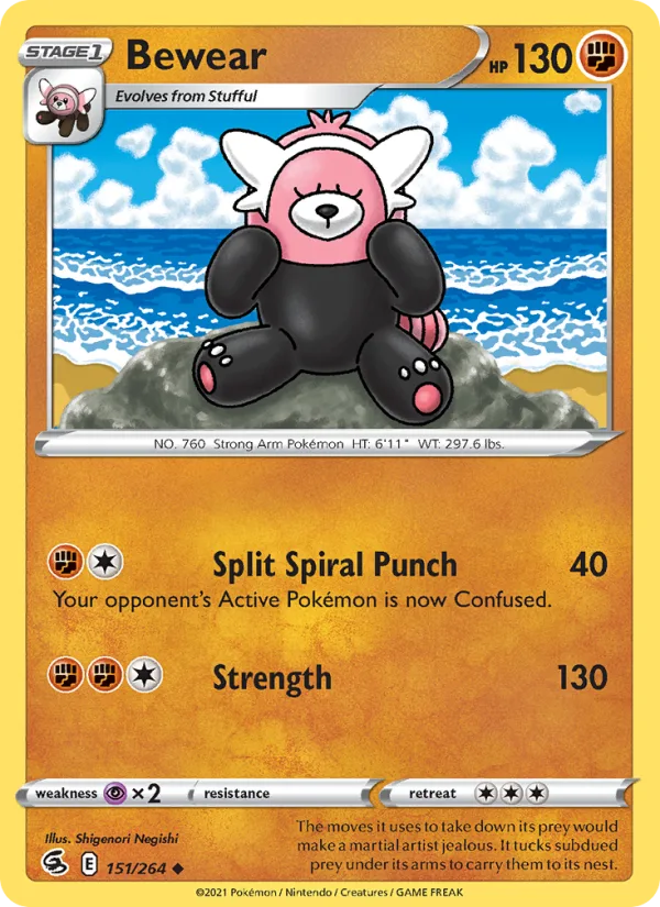 Bewear · Fusion Strike 151/264