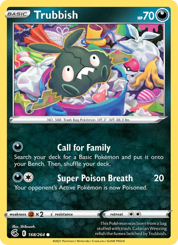 Trubbish · Fusion Strike 168/264