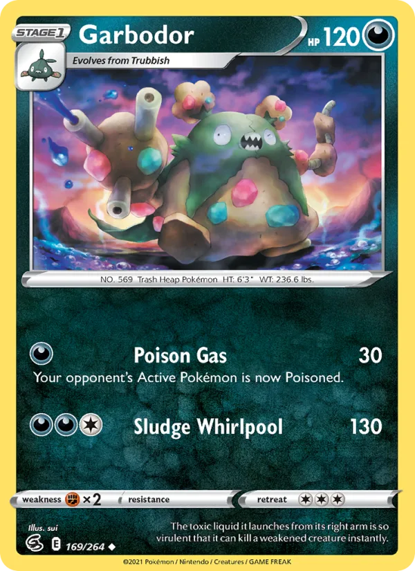 Garbodor · Fusion Strike 169/264
