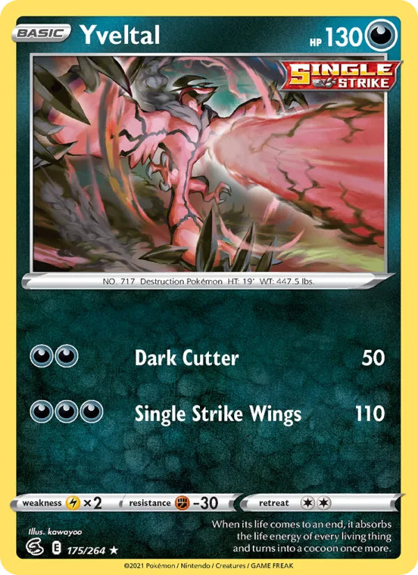 Yveltal · Fusion Strike 175/264