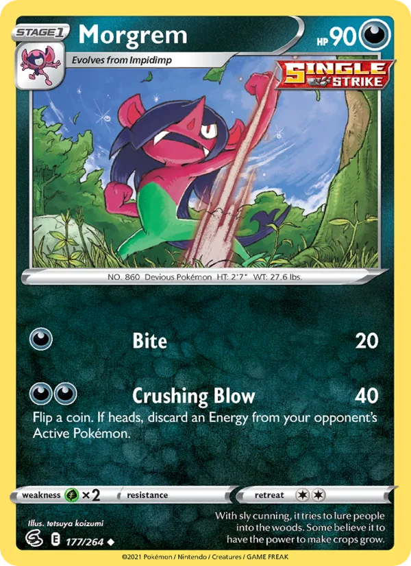Morgrem · Fusion Strike 177/264