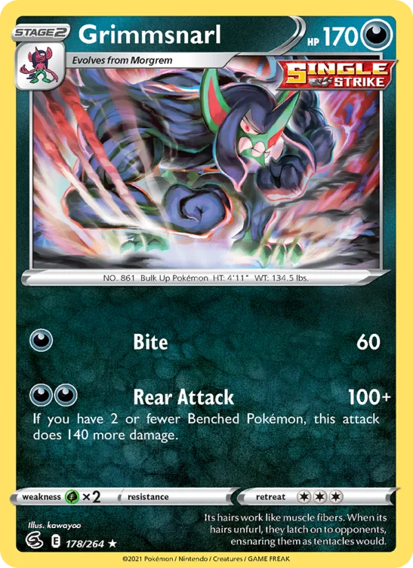 Grimmsnarl · Fusion Strike 178/264